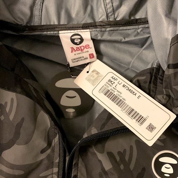 AAPE Lightweight Hood Camo Smock Jacket - Picture 2 of 7